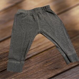 Luvable Friends Baby Boy 3-6m Charcoal Gray Pants Leggings